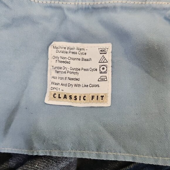 Vintage Dockers Jeans Men's 54x32 Pleated Denim High Rise 80s USA Made NWT NEW - Picture 6 of 16